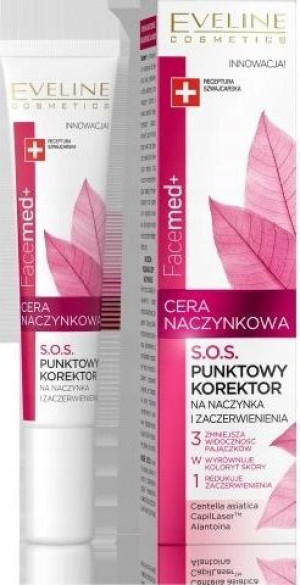 Eveline Facemed+ S.o.s. Punktowy Korektor Naczynka