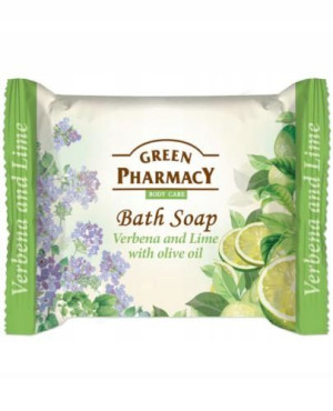 Green Pharmacy Mydło Kostka Werbena Limonka Oliwka