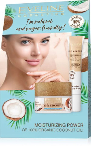 Eveline Rich Coconut Zestaw Krem Do Twarzy + Oczy