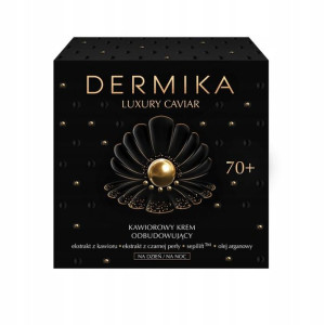 Dermika Luxury Caviar Krem Odbudowujący 70+ 50Ml