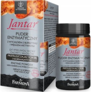 Jantar Puder Enzymatyczny Do Włosów Peeling 30G
