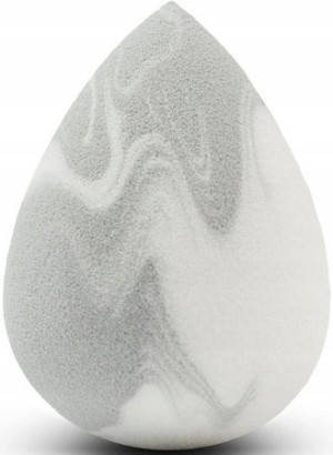 Blending Sponge Gąbeczka Marmurkowa Biało Szara Blender Makeup