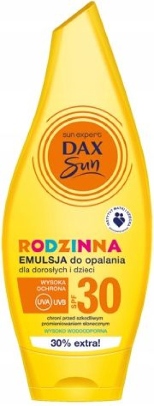 Dax Sun Rodzinna Emulsja Do Opalania Spf 30+ 250Ml