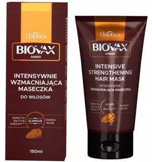 L'biotica Biovax Amber Maska Do Włosów 150Ml