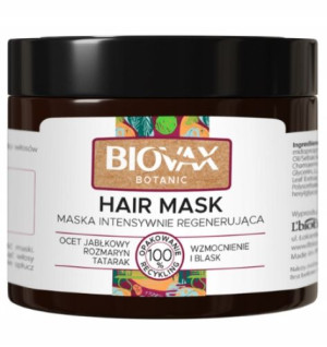 L'biotica Biovax Botanic Maska Ocet Jabłkowy 250Ml