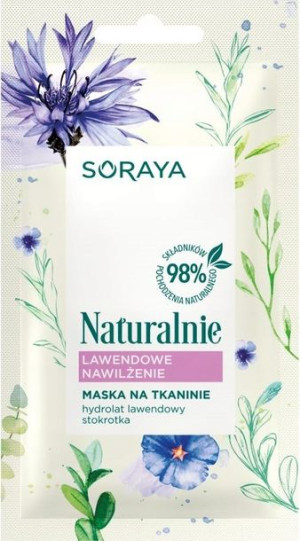 Soraya Natura Kojąca Lawendowa Maska Na Tkaninie