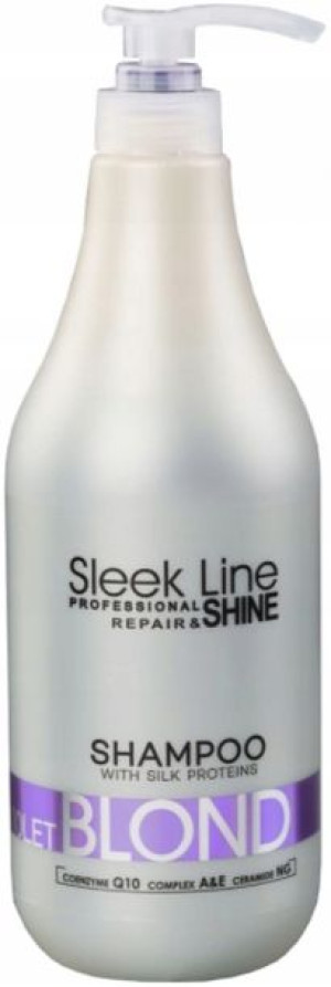 Stapiz Sleek Line Silk Szampon Violet Blond 1L
