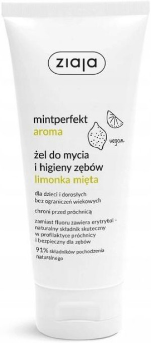 Ziaja Mintperfekt Aroma Żel Do Mycia Zębów 100Ml