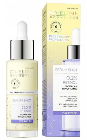 Eveline Kuracja Serum Do Twarzy Shot 0,2% Retinol