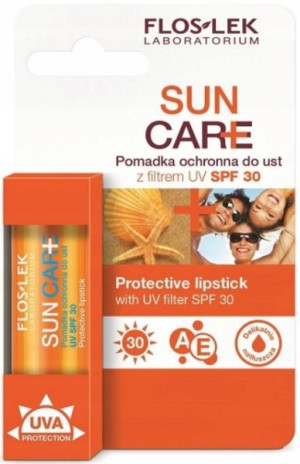 Flos-Lek Pomadka Sun Care Ochronna Z Filtrem Spf30
