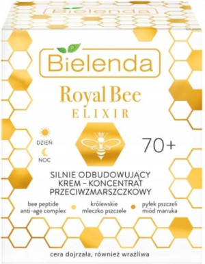Bielenda Royal Bee Elixir Krem 70+ Dzień/Noc 50Ml