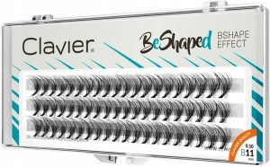 Clavier Be Shaped Rzęsy Kępki Skręt B 11Mm X60