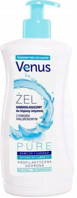 Venus Żel Do Higieny Intymnej Pure Nawilża 500Ml