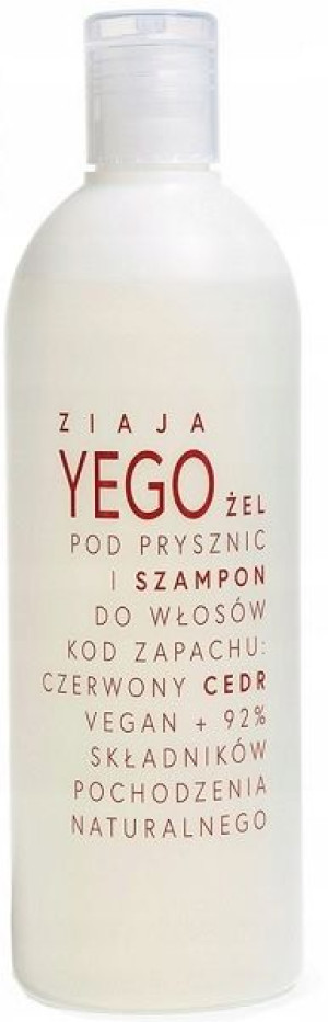 Ziaja Yego Żel Pod Prysznic I Szampon Cedr 400Ml
