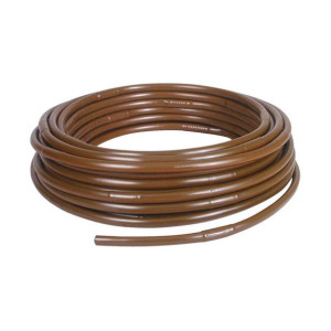 Linia kroplująca 16 mm brązowa z kompensacją, 33 cm, 2 l/h, 100m