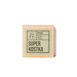 Mydlarnia 4Szpaki, Superkostka - do mycia ciała, twarzy i włosów, 75g