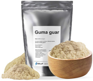 GUMA GUAR BŁONNIK naturalna czysta 0,5kg