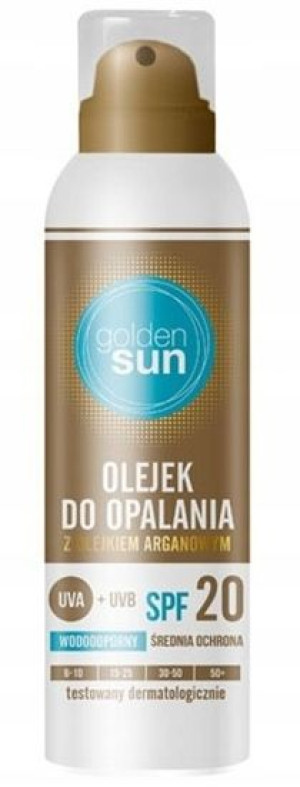 Golden Sun Olejek Do Opalania W Spray'u Spf 20