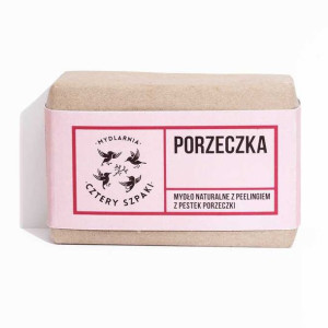 Mydlarnia 4Szpaki, Mydło PORZECZKA peelingujące, 110g