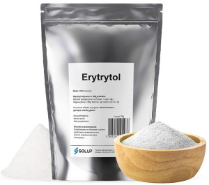 ERYTRYTOL naturalny cukier słodzik niskokaloryczny 0,5kg