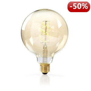 Vintage Ściemniana żarówka z żarnikiem LED E27 | G125 | 5 W | 260 lm