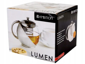Szklany Dzbanek Z Zaparzaczem Ambition Lumen 1,1l