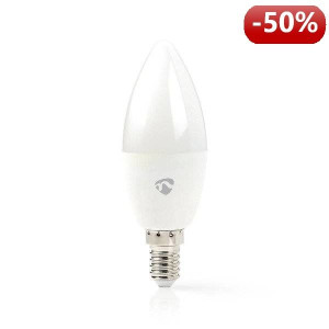 WiFi Smart LED Żarówka | Ciepła do zimnej bieli | E14 | 4,5W