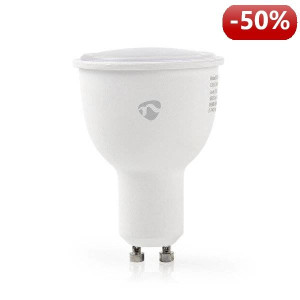 WiFi Smart LED Żarówka | Ciepła do zimnej bieli  |  GU10 | 4,5W