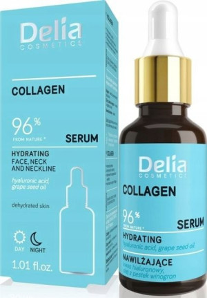 Delia Serum Nawilżające Do Twarzy Kolagen 30Ml