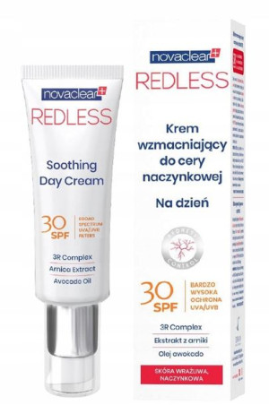 Novaclear Redless Krem Wzmacniający Naczynka Spf30