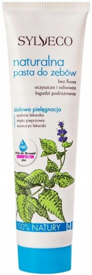 Sylveco Naturalna Pasta Do Zębów Bez Fluoru 100G