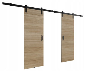 Drzwi przesuwne naścienne LOFT DUO 132