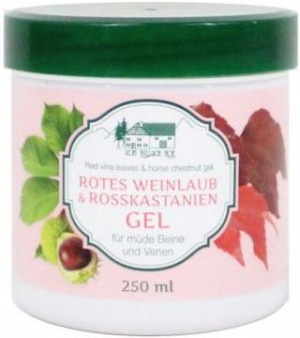 Żel z Liści Winogron i Kasztanowca Na Żylaki 250ml