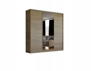 Szafa Ida 170 X 248 3d + Lustro - Royal - Sonoma