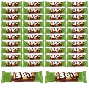 42x Baton 3 BIT ORZECHOWY 46G