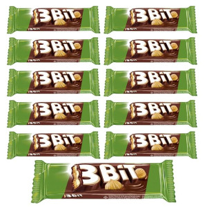 11x Baton 3 BIT ORZECHOWY 46G