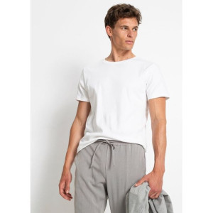 Klasyczny Biały T-shirt 60-62 909151