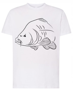 Karp Feeder Wędkarstwo T-shirt Nadruk Rozm.XS