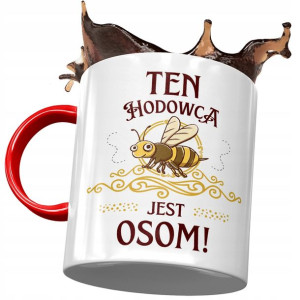 Kubek Czerwony Dla Hodowcy Ten Hodowca Jest Osom!