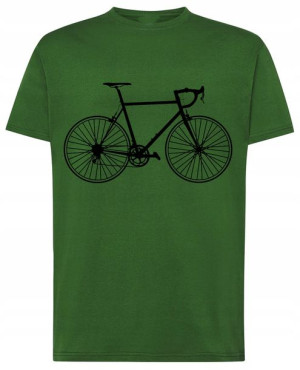 Kolarzówka Męski T-shirt Modny Nadruk Rozm.M