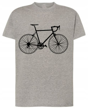 Kolarzówka Męski T-shirt Modny Nadruk Rozm.XS