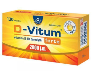 D-vitum Forte 2000 J.m. Witamina D Odporność