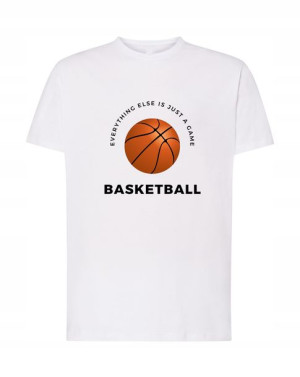Koszulka do koszykówki nadruk BASKETBALL Rozm.5XL