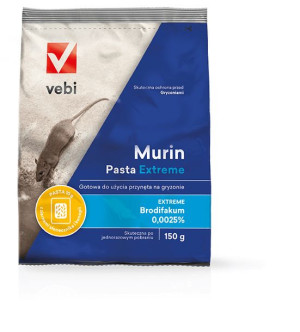 Trutka Murin Pasta Extreme saszetki niebieskie 150g