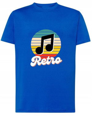 Koszulka muzyczna dla muzyka Retro r.5XL