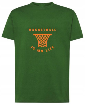 Koszulka t-shirt Koszykówka moje życie r.5XL