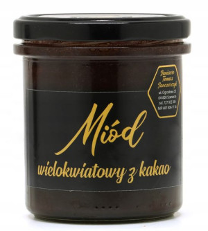 Miód Wielokwiatowy z kakao Pasieka Janczarczyk