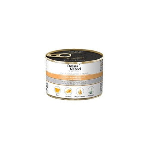 MOKRA KARMA DLA PSA Bażant dynia  makaron dla małych ras DOLINA NOTECI 185g