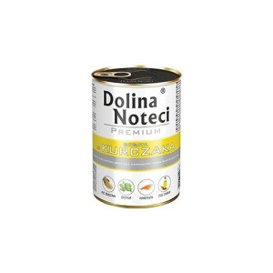 MOKRA KARMA DLA PSA Bogata w kurczaka DOLINA NOTECI 400g