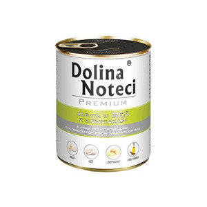 MOKRA KARMA DLA PSA Bogata w gęś z ziemniakami DOLINA NOTECI 800g